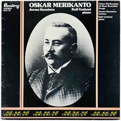 Hynninen Jorma, Ralf Gothoni vinyl LP Oskari Merikanto’s 15 most beautiful songs  kansi VG+ levy EX- Käytetty LP