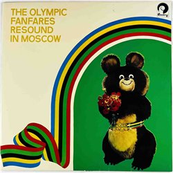 Orchestra of the USSR, Boomerang vinyl LP The Olympic fanfares resound in Moscow  kansi EX levy EX- Käytetty LP