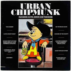 Chipmunks vinyl LP Urban Chipmunk  kansi EX levy EX Käytetty LP