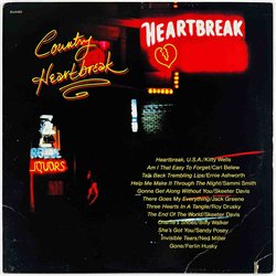Skeeter Davis, Kitty Wells, Jack Greene vinyl LP Country Heartbreak  kansi VG+ levy EX Käytetty LP