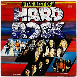 Black Sabbath, Picture, Saxon, Golden Earring vinyl LP The best of Hard Rock  kansi VG+ levy EX Käytetty LP