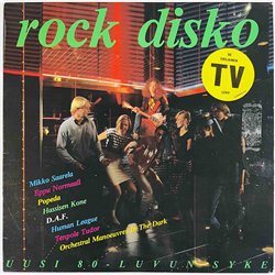 Popeda, Mikko Saarela, Loose Prick,Sensuuri vinyl LP Rock Disko - uusi 80-luvun syke  kansi VG+ levy EX Käytetty LP