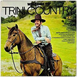 Lopez Trini vinyl LP Welcome to Trini country  kansi EX- levy EX Käytetty LP