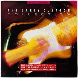 Clapton Eric vinyl LP The early Clapton collection 2LP  kansi EX- levy EX Käytetty LP