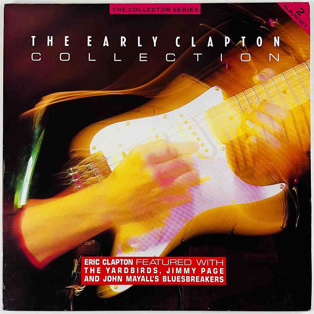 Clapton Eric vinyl LP The early Clapton collection 2LP  kansi EX- levy EX Käytetty LP