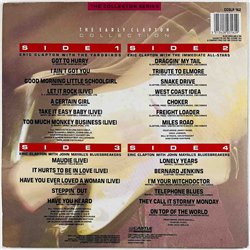 Clapton Eric vinyl LP The early Clapton collection 2LP  kansi EX- levy EX Käytetty LP