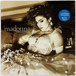 Madonna vinyl LP Like a virgin  kansi VG+ levy EX Käytetty LP