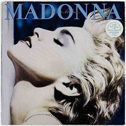 Madonna vinyl LP True blue  kansi VG+ levy EX Käytetty LP