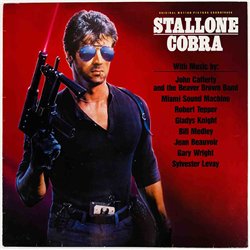 Sylvester Levay, John Cafferty, Bill Medley vinyl LP Cobra Stallone  kansi EX- levy EX Käytetty LP