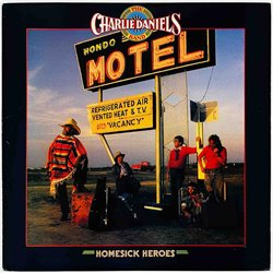 Charlie Daniels Band vinyl LP Homesick heroes  kansi EX levy EX Käytetty LP
