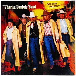 Charlie Daniels Band vinyl LP Me and the boys  kansi EX levy EX Käytetty LP