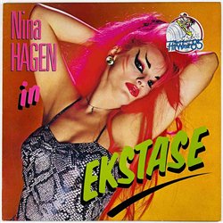Hagen Nina vinyl LP In Ekstase  kansi EX levy EX Käytetty LP