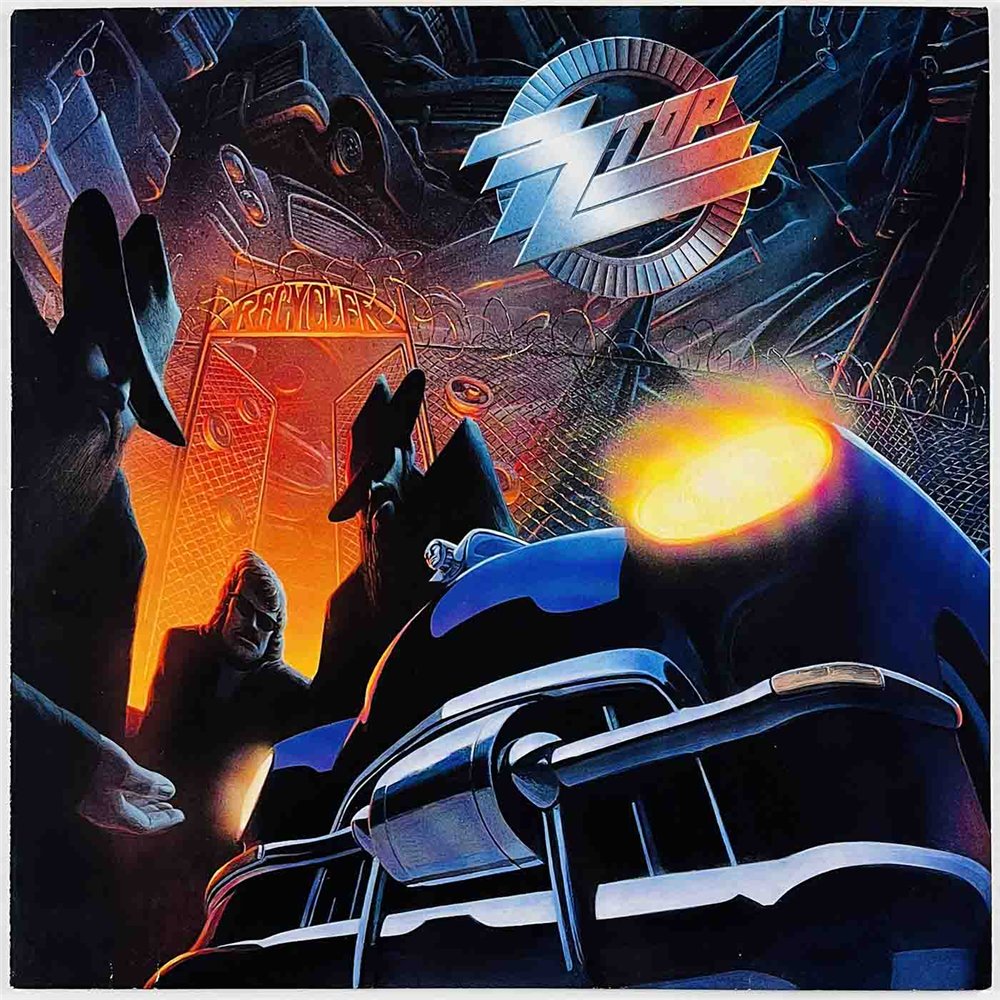 ZZ Top 1990 7599-26265-1 Recycler Begagnat LP