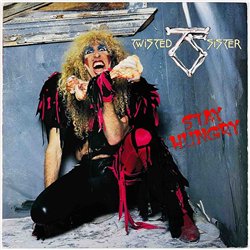 Twisted Sister vinyl LP Stay hungry  kansi VG+ levy EX Käytetty LP