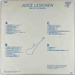 Leskinen Juice 1984 KASIN-2 Matka Suomeen 2LP Begagnat LP
