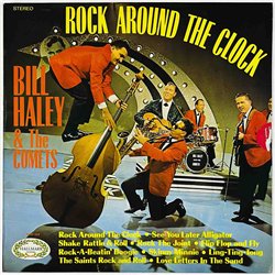 Bill Haley & The Comets vinyl LP Rock Around The Clock  kansi EX levy EX Käytetty LP