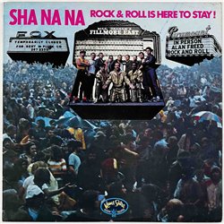 Sha Na Na vinyl LP Rock & roll is here to stay!  kansi EX levy EX Käytetty LP