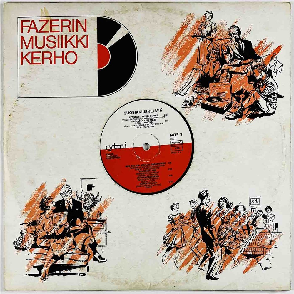 Pärre Förars, Fredi, Metro-Tytöt vinyl LP Suosikki-Iskelmiä  kansi VG levy VG Käytetty LP