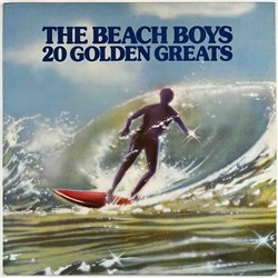 Beach Boys vinyl LP 20 golden greats  kansi EX levy EX Käytetty LP