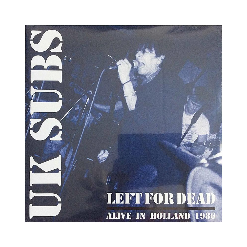 U.K. Subs : Left for death alive in Holland 1986 2LP - 