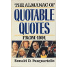 Almanac of Quotable Quotes from 1991 : Ronald D. Pasquariello - Used book