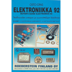 Elektroniikka 92 osto-opas : Teollisuuden ostajan ja suunnittelijan käsikirja - Used book