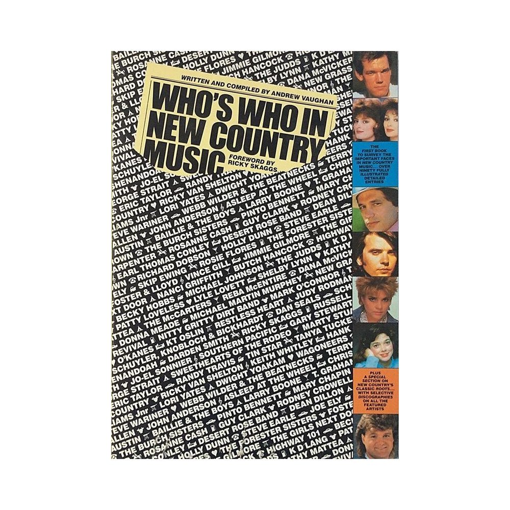 Who’s who in new country music : Written and compiled by Andrew Vaughan - Used book