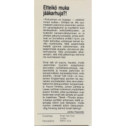 Small talk: Tikusta asiaa  kansi EX sisäsivut EX Käytetty kirja