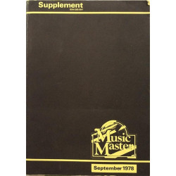 Music Master Supplement : September 1978 - Used book