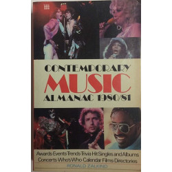 Contemporary Music Almanac 1980/81 : Ronald Zalkind - Något använd bok