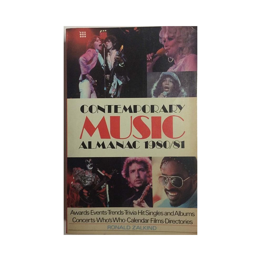 Contemporary Music Almanac 1980/81 : Ronald Zalkind - Något använd bok