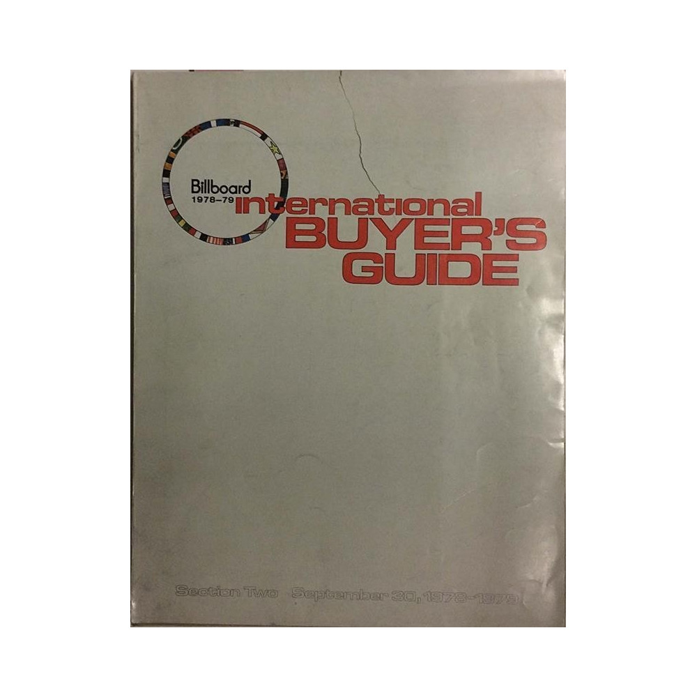Billboard international : Buyer’s Guide 1978-79 - Used book
