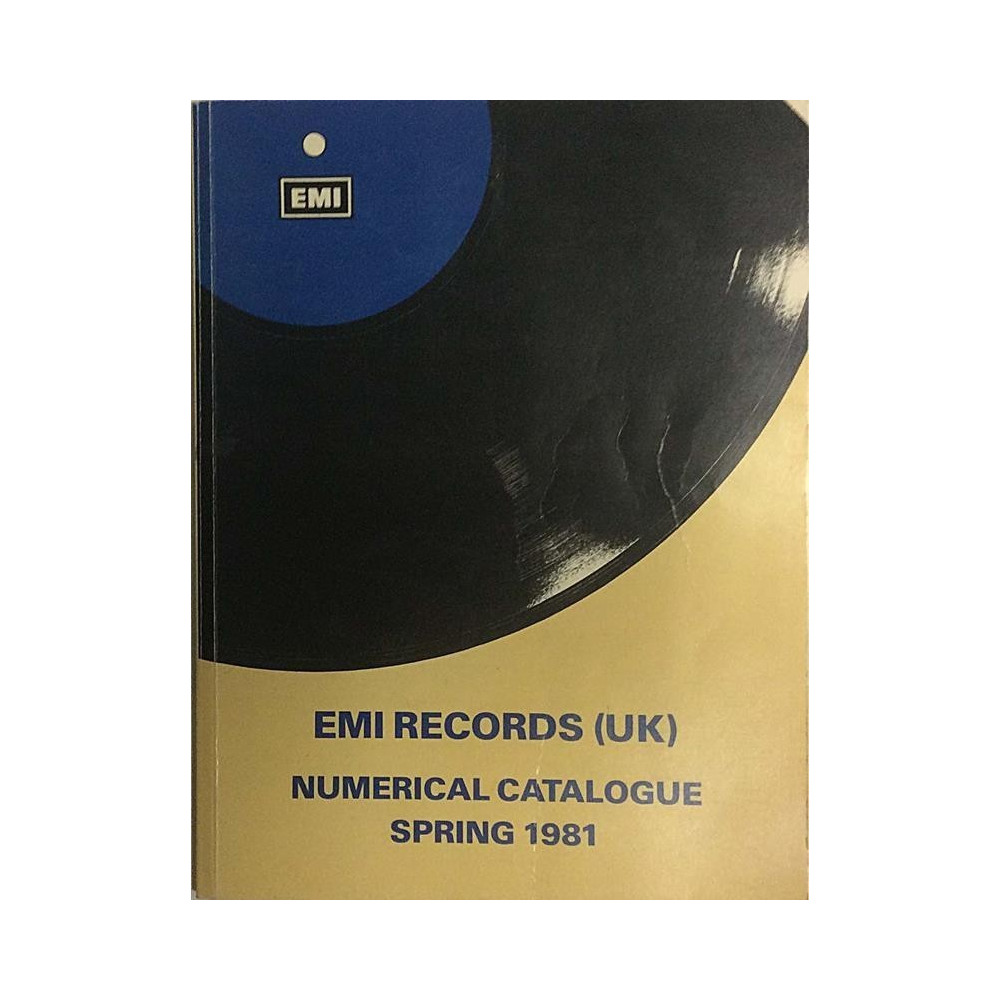 EMI Records (UK) : Numerical Catalogue Spring 1981 - Used book