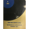 EMI Records (UK) : Numerical Catalogue Spring 1981 - Used book