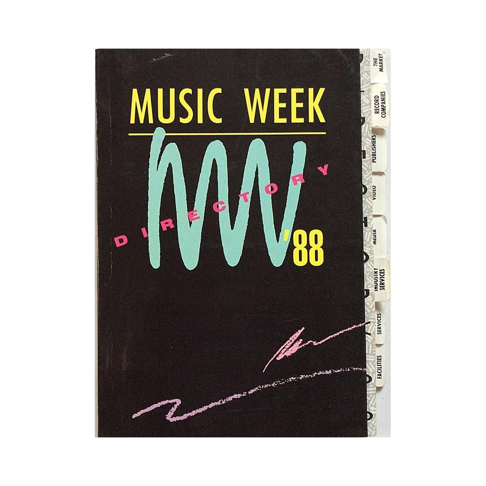 Music Week Directory ‘88 : Coprehensive guide to the UK music industry - Used book