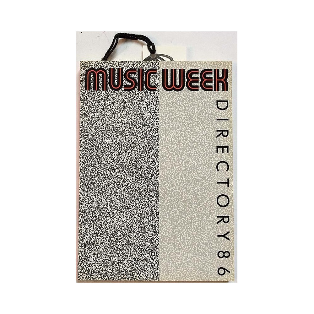 Music Week : Directory 86 - Used book