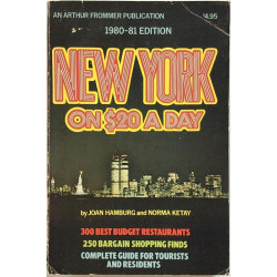 New York on $20 a day : by Joan Hamburg and Norma Ketay - Used book
