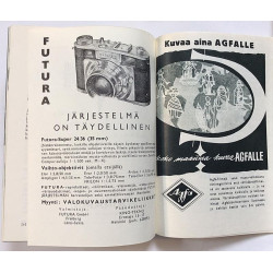 Salamavalo Foto-sarja N:o 12: F.W.Frerk , Otso Pietinen  kansi EX- sisäsivut EX Käytetty kirja