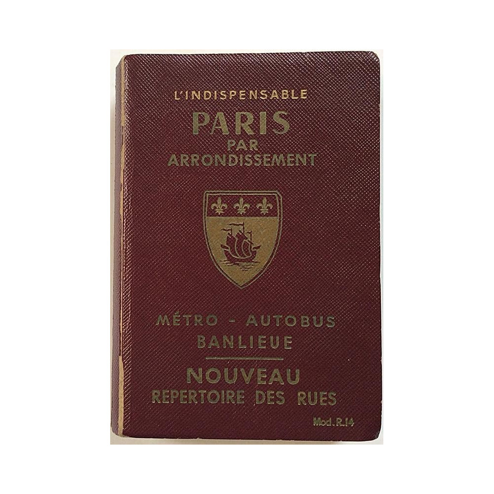 Guide General De Paris : Generalguide to Paris, autobus, metro, streets - Used book
