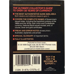 Official 1990 blackbook price guide of U.S. : Paper money twenty-second-edition - Något använd bok
