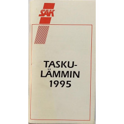 Taskulämmin 1995 tilastotietoja : Suomen Ammattiliittojen Keskusjärjestö - Något använd bok