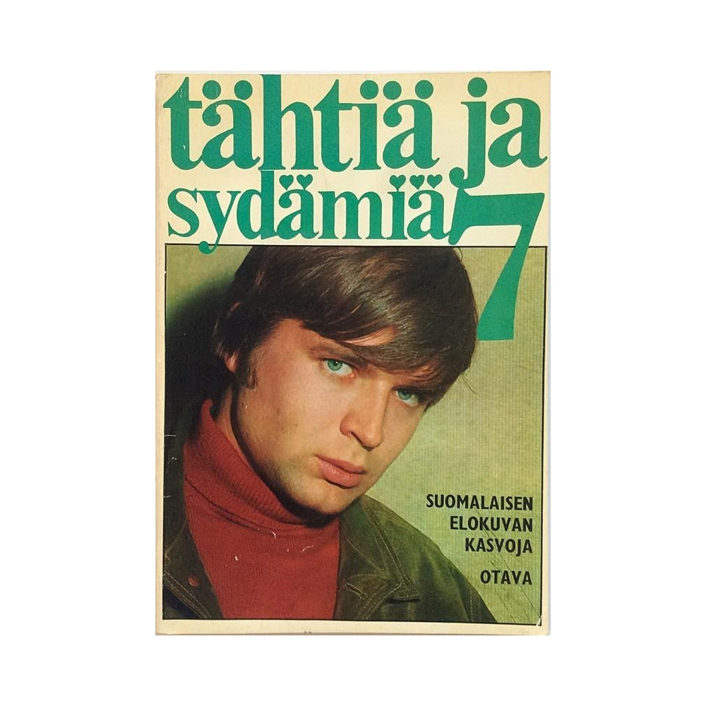 Tähtiä ja sydämiä 7: Suomalaisen elokuvan kasvoja  kansi VG- sisäsivut VG Käytetty kirja