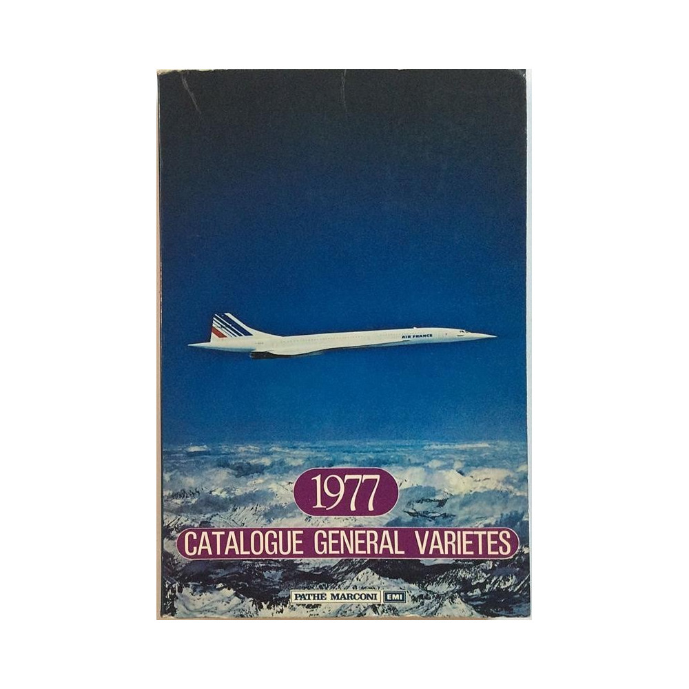 Catalogue General Varietes : Pathe Marconi 1977 - Used book