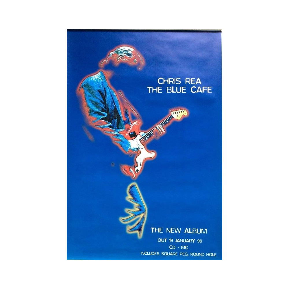 Rea Chris: Blue Cafe : Promojuliste 50cm x 75cm - Used Poster