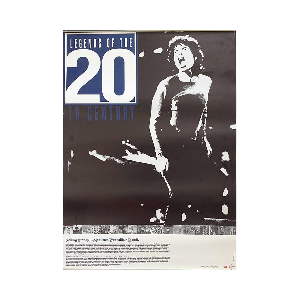 Rolling Stones: Legends Of The 20 : Promojuliste 49cm x 68cm - Used Poster