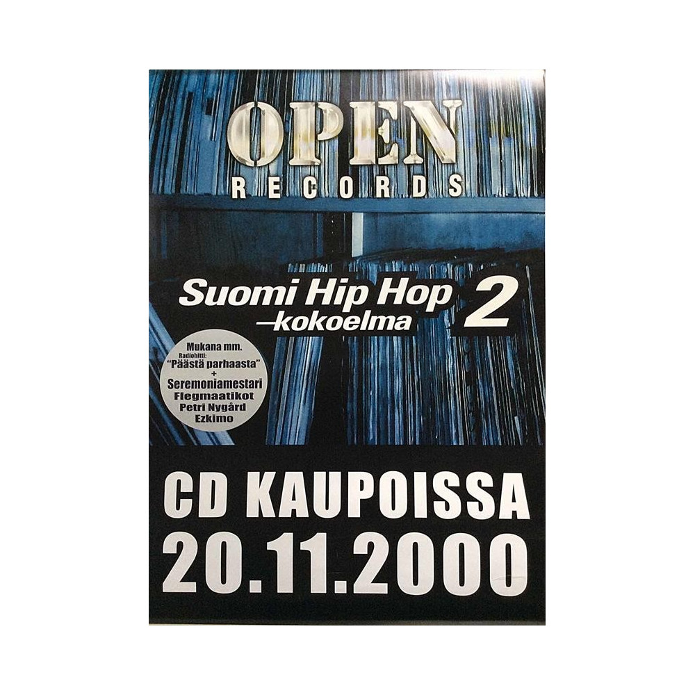 Suomi Hip Hop 2-kokoelma : Promojuliste 41cm x 59cm - Used Poster