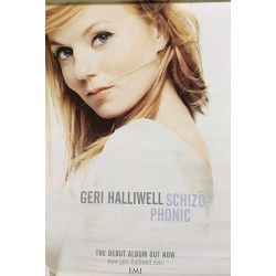 Halliwell Geri: Schizophonic : Promojuliste kaksipuoleinen 39cm x 59cm - Used Poster