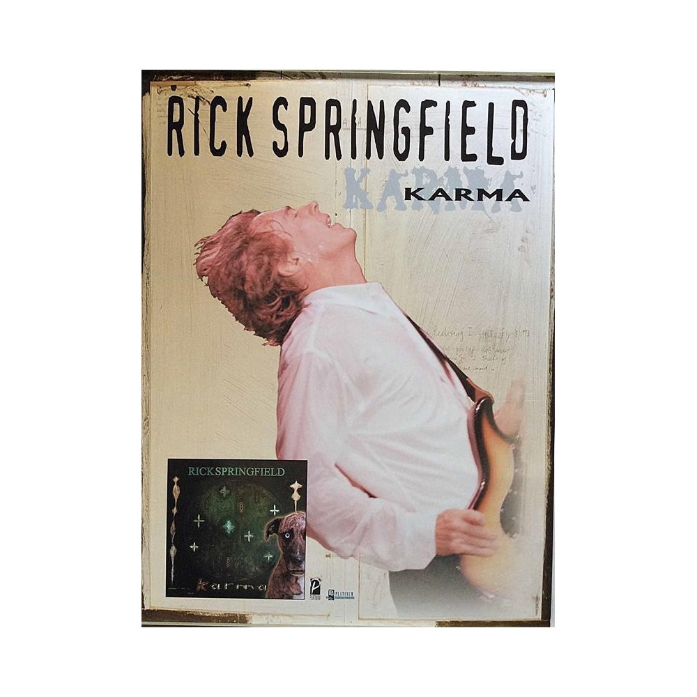 Springfield Rick: Karma : Promojuliste 46cn x 60cm - Used Poster