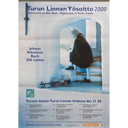 Turun Linnan Yösoitto : Tapahtumajuliste 41cm x 58cm - JULISTE