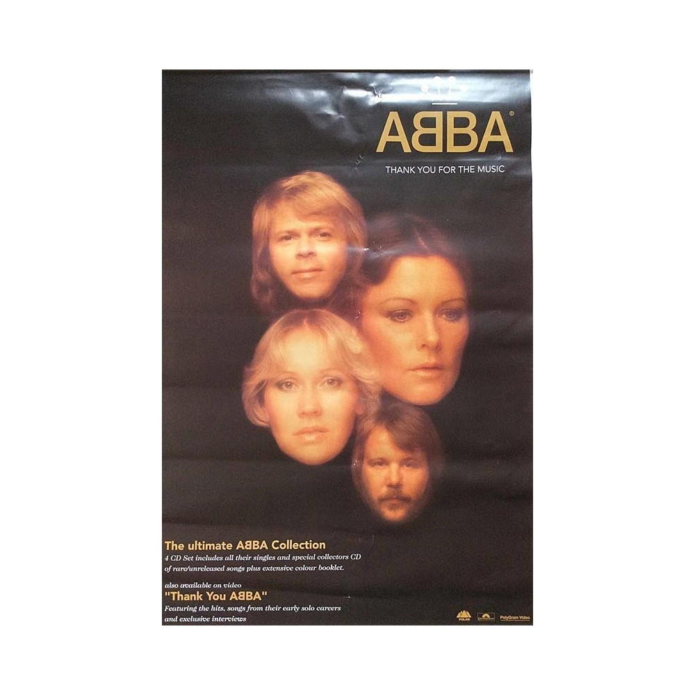 Abba: Thank You For The Music : Promojuliste 50cm x 75cm - Used Poster